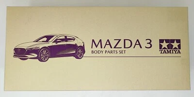 TAMIYA Mazda 3  1/10 RC Clear Body Parts Set ITEM51619 SP.1619 - Image 1 of 3