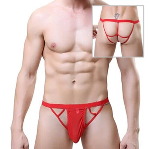 Sexy Mens Spider Web Pouch Jockstrap G-String Thong Open Back Lingerie Underwear - Picture 1 of 20