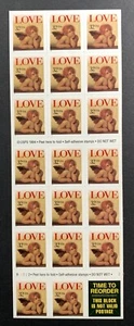 U.S. Stamps SC #3030a. Cherub Love Booklet. 32¢ Booklet of 20. P#B2222-2 - Picture 1 of 2