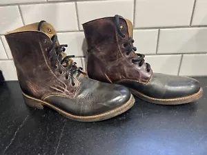 Herren Gr. 10,5 BED STU Stiefel BENCHMADE Handarbeit Leder Stiefel Used - Bild 1 von 11