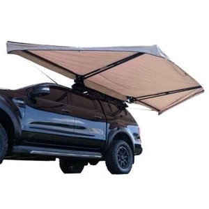Kings Plus 180° Tourer Freestanding Awning | Canvas | UPF50+ | Aluminium Frame - Picture 1 of 8