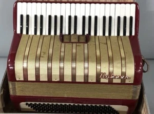 Acordeón Hohner Carmen Ii - Funcionando - Rojo - Imagen 1 de 16
