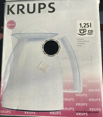 Krups 269 / 282 Termo 10 Tazas Jarra de Café Negro Foto 1 de 3