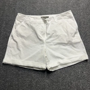 Tommy Bahama Island Life Shorts Women’s Size 10 White 5" Inseam - Picture 1 of 8