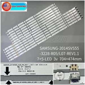 LED Backlight(12)For Samsung UN55H6400 UN55H6400AF UN55H6300 UN55H6350 UN55H6360 - Picture 1 of 5