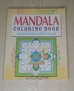Mandala Coloring Book – Relaxing Art, Stress Relief Adults Patterns Mindfulness - Picture 1 of 5