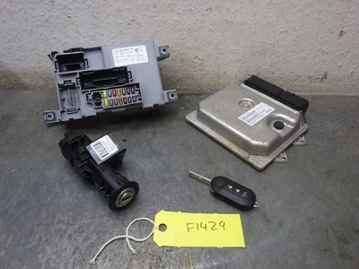 Fiat 500 2010 1.3 Diesel Lock Set ECU BCM Ignition Key 51872452 F1429 - Image 1 of 4