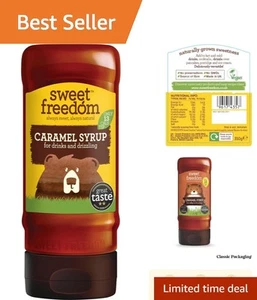 350g Plant-Based Caramel Syrup - Deliciously Versatile & Only 13 Calories - Picture 1 of 10