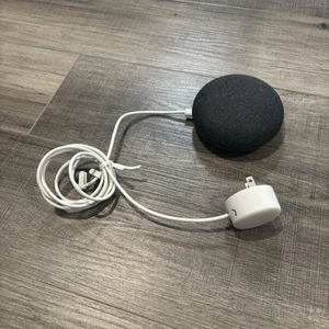 Google Home Mini 1st Gen Model H0A Black & Orange, w/ Power Cord - Picture 1 of 4