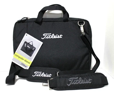 Titleist Computer Sleeve Laptop Bag Case Golf NWT Shoulder Travel Team Scotty - Image 1 of 4