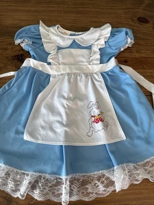 Costume California bambina Alice nel paese delle meraviglie vestito 3t-4t costume - Foto 1 di 6