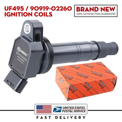 1pack Ignition Coil For 2008-2019 Toyota Sequoia 2007-2019 Toyota Tundra V6 4.0L - Изображение 1 из 4