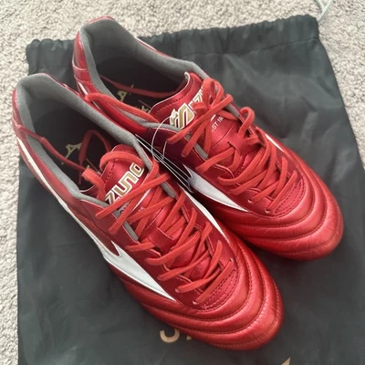 Botines de fútbol Mizuno Morelia 2 Elite AG K cuero P1GA250560 Foto 1 de 4