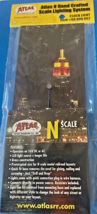 N SCALE ATLAS HAND CRAFTED SCALE LIGHTING SYSTEM CLOCK LIGHT #60 000 062 *NEW* - Picture 1 of 1