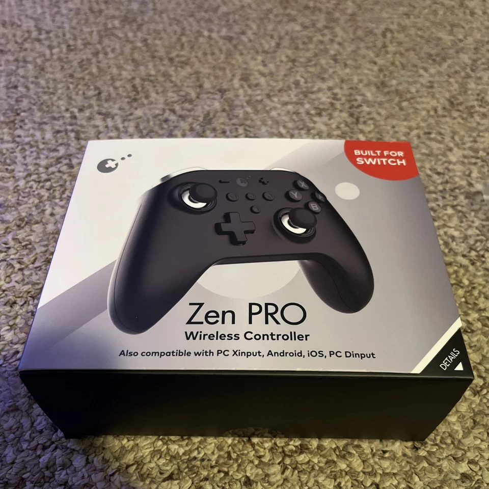🔥Controlador inalámbrico para juegos ZEN PRO para Nintendo Switch, PC e iOS Android negro Foto 1 de 4