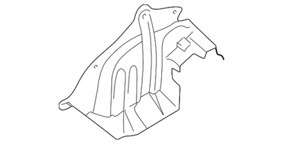 Protector contra salpicaduras original Nissan 64838-2B100 Foto 1 de 2