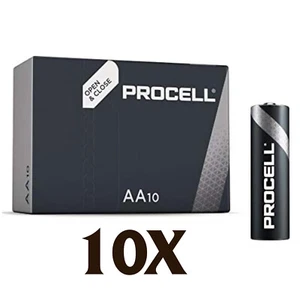 10 Packs Of 10X Procell AA Industrial Alkaline Batteries 1.5V LR6 MN1500 - Picture 1 of 2