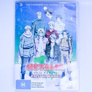 Hetalia: Axis Powers - Paint It, White! (DVD, 2010) Animation Adventure Comedy - Picture 1 of 6