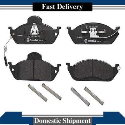 Juego de pastillas de freno de disco delanteras para Mercedes-Benz ML350 2003 2004 2005 Brembo Foto 1 de 3
