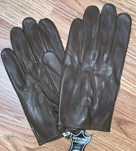 Men's Leather Dress Gloves, Driving Gloves, Made With Genuine Sheep Skin Leather