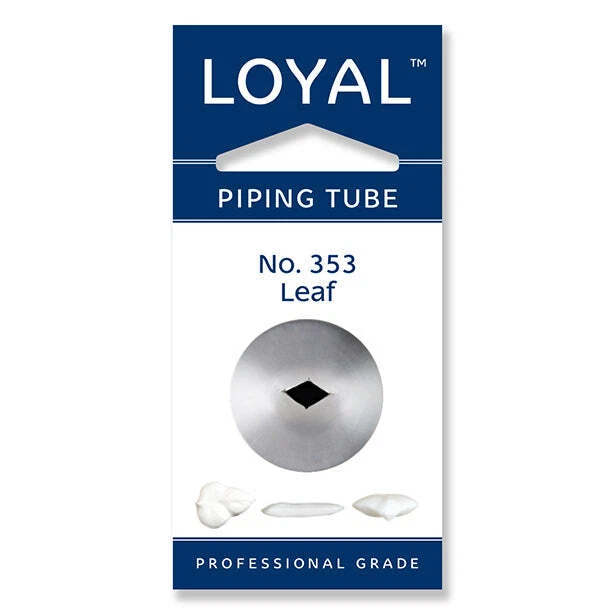 No.353 Leaf Loyal Medium Stainless Steel Piping Tip - image 1 of 1