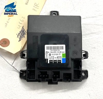 2007-2012 MERCEDES-BENZ GL450 MÓDULO DE CONTROLE DE PORTA DE PASSAGEIRO DIANTEIRO DIREITO FABRICANTE DE EQUIPAMENTO ORIGINAL - Imagem 1 de 4