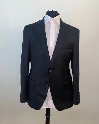 Lubiam 1911 Dark Gray Solid Suit 100% Wool Made In Italy 52 (42US) - Image 1 of 3