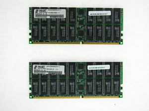 8GB 2x 4GB PC2700 DDR-333 Reg ECC Server Memory 184 pin High Profile RAM TESTED - Picture 1 of 1