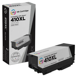 LD Remanufactured Epson T410XL020 / 410XL High Yield Black Ink Cartridge