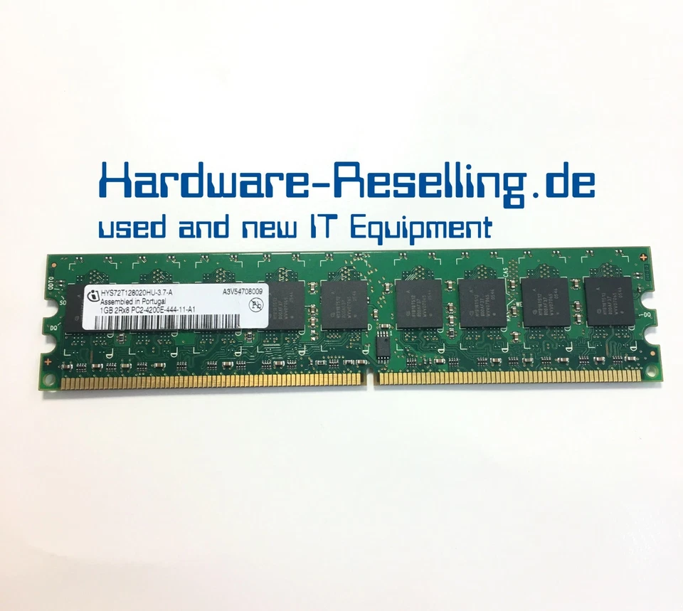 Infineon HYS72T128020HU-3.7-A 1GB PC2-4200E DDR2 533MHz Memoria RAM - Immagine 1 di 1
