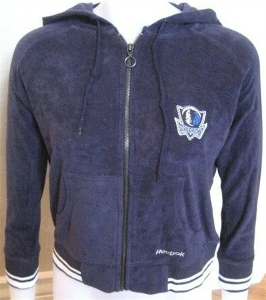 REEBOK DALLAS MAVERICKS MAVS SUDADERA CON CAPUCHA MUJER GRANDE LRG LG DAMAS NBA Foto 1 de 1
