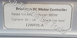 48V BRUSHLESS DC MOTORS CONTROLLER FITS 12WF01A READ - Picture 1 of 9