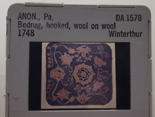 1748 Bedrug Wool on Wool by Anonymous Artist DA 157B Winterthur 35mm Photo Slide