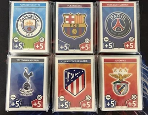 2017-2018 Topps UEFA CHAMPIONS LEAGUE MATCH ATTAX TEAM SETS VARIOUS Complete - Picture 1 of 13