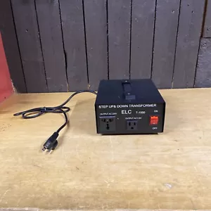 ELC 1500 Watt Voltage Converter Transformer - Step Up/Down - 110V/220V(T-1500UD) - Picture 1 of 3