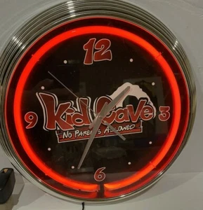 Kids Cave Neon Clock - Picture 1 of 6