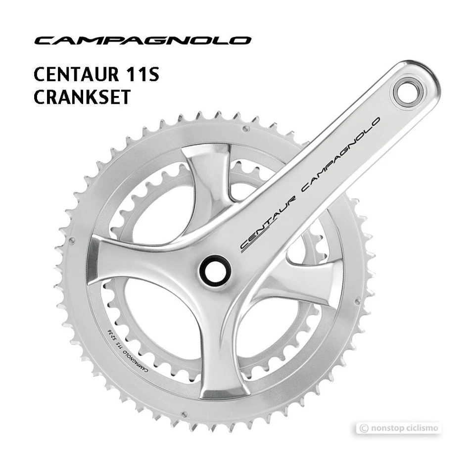 Campagnolo CENTAUR silver 11s UT crankset 172 5 mm 36-52 FC18-CE262S