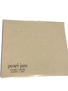 Pearl Jam Live Toronto Kanada 5. Oktober 2000 Konzert 2 CD neu versiegelt #50 Vedder - Bild 1 von 3