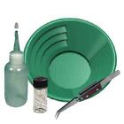 GGP 12" Green Gold Pan Panning Kit Gold Pan