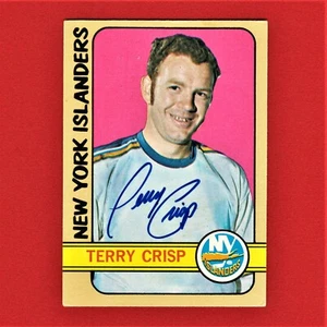Autogrammkarte Terry Crisp 1972 Topps 103 A3 - Bild 1 von 2
