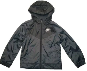 Nike Boys Sportswear Wind Runner Fleece Lined Jacket Dark Gray 76H020-693 3T $65 - Picture 1 of 10