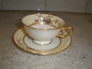 VINTAGE LENOX CHINA MANDARIN CUP AND SAUCER SET - Picture 1 of 6