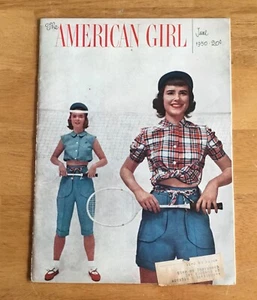 The American Girl Magazine June 1950 Vintage Girl Scouts of America - Picture 1 of 2