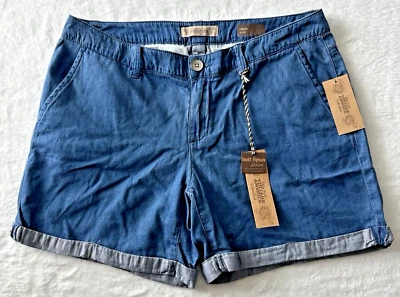 Pantalones Cortos Nine West Vintage America Chambray Missy 6/28* se adapta a 31" Suave Hilado Denim Foto 1 de 4