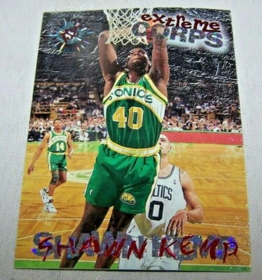 94-95 Topps Stadium Club Extreme Corps Shawn Kemp #125 Supersonics_Magic - Image 1 of 2