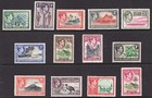 1939 British Solomon Islands Sc# 67-79 KGVI Pictorial - MH Stamp Set Cv$55.35