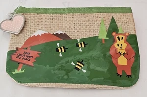 Paul Frank Cute Bear & Bees Coin Purse - Picture 1 of 1