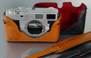 LUIGI's PREMIUM CASE 4 ZEISS IKON ZM,WITH LEICA M MOUNT LENSES, UPS/DHL INCLUDED - Picture 1 of 3