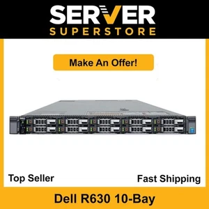 Dell PowerEdge R630 Server 2x E5-2697 V4 = 36 Cores H730 64GB 2x NEW 500GB SSD - Picture 1 of 9