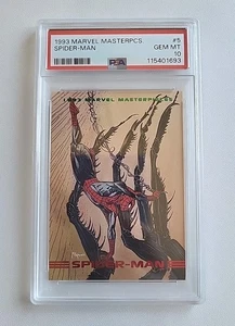Spider-Man PSA 10 Marvel Masterpieces 1993 Skybox #5 - Picture 1 of 2